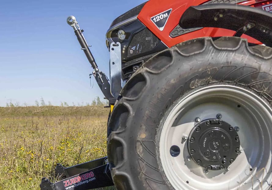 Relevage et prise de force avant Zudberg pour tracteur Case Farmall Stage V Selection & Advanced