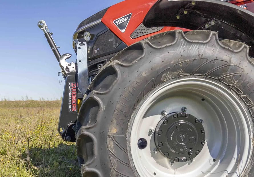 Relevage et prise de force avant Zudberg pour tracteur Case Farmall Stage V Selection & Advanced