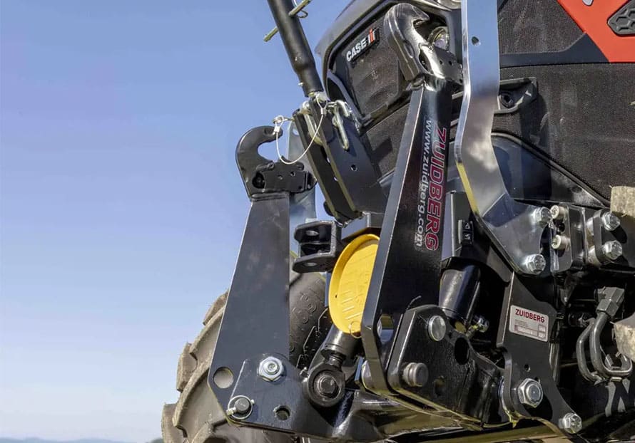 Relevage et prise de force avant Zudberg pour tracteur Case Farmall Stage V Selection & Advanced